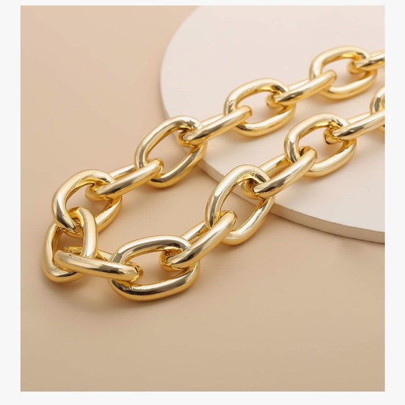 🆕 Gold Chunky Purse Replacement Chains - Picture 4 of 4